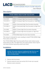 LACO Technologies TITAN VERSA C User Manual
