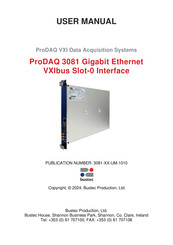 Bustec ProDAQ 3081 User Manual