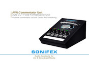 Sonifex AVN-CU1 Handbook