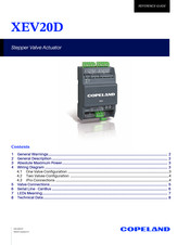 Copeland XEV20D Reference Manual