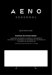AENO Premium Eco Smart AGH0002S Quick Start Manual