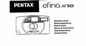 Pentax efina AF50 Operating Manual