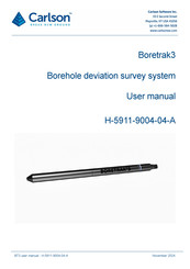 Carlson Boretrak3 User Manual