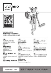 LIVARNO 459971 2401 Instructions For Use Manual