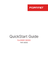 Fortinet FortiNDR 3600G Quick Start Manual
