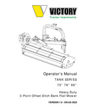 Victory TANK Series Operator's Manual