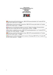 BRUUDT Y-4009 Installation Instructions And Safety Information