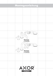Hans Grohe AXOR Terrano 37448 Series Manual