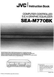 JVC SEA-M770BK Instruction Book