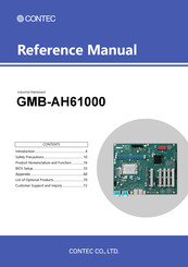 Contec GMB-AH61000 Reference Manual