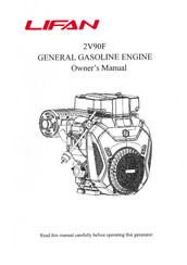 Lifan 2V90F Owner's Manual