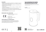 Klamer 63774 User Manual
