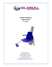 Global Pool Products Legend L-350R2 Owner's Manual