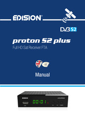 Edison proton S2 plus Manual