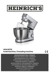 HEINRICH'S HKM 8078 Operating Instructions Manual