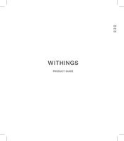 Withings U-Scan Reader Product Manual