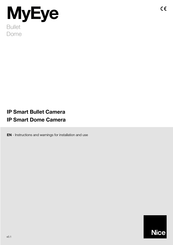 Nice MyEye Bullet Instructions And Warnings For Installation And Use