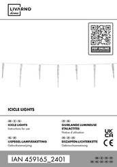 LIVARNO 459165 2401 Instructions For Use Manual