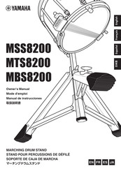 Yamaha MTS8200 Owner's Manual