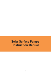 ROCKSOLAR 1400W Instruction Manual