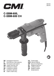 CMi 350738 Translation Of The Original Instructions