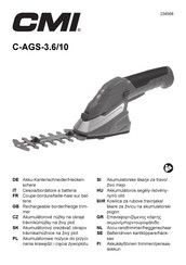 CMi C-AGS-3.6/10 Translation Of The Original Instructions