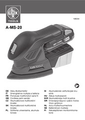 Lux Tools A-MS-20 Translation Of The Original Instructions