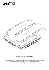 Vechline Rooffan Luxuoso User Instructions