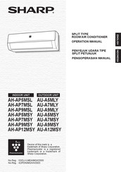 Sharp AU-A9MLY Operation Manual
