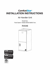 ComfortStar LUC6 Series Installation Instructions Manual