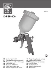 Lux Tools D-FSP-500 Original Instructions Manual