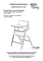NOVI Baby Curve Premium Instructions For Use Manual