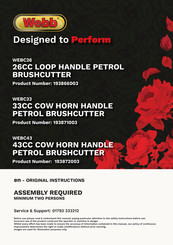 Webb 193872003 Original Instructions Manual
