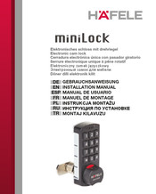 Häfele miniLock Installation Manual