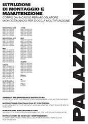 PALAZZANI 3-TRE 995715 Assembly And Maintenance Instructions