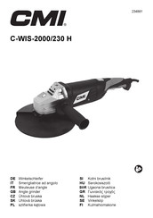 CMi 234881 Original Instructions Manual