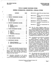Bell System N1 Series Manual