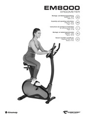 Christopeit Sport ERGOMETER EM8000 Assembly And Operating Instructions Manual