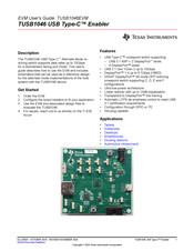 Texas Instruments TUSB1046EVM User Manual