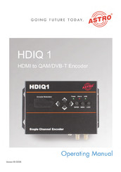 ASTRO HDIQ 1 Operating Manual