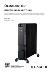 Klamer 91049 Instruction Manual