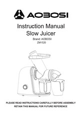 Aobosi ZM1520 Instruction Manual