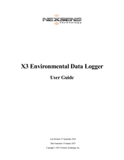 NexSens X3 User Manual