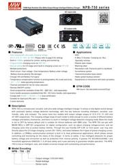 Mean Well NPB-750-12 Manual