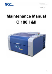GCC Technologies C 180 II Maintenance Manual