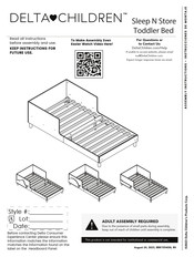 Delta Children BB81554GN Manual