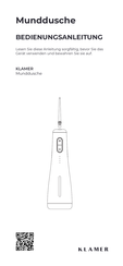 Klamer 91476 Instruction Manual