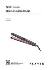 Klamer S3207 Instruction Manual