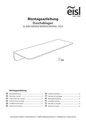 eisl EL-BAD-BA0950-BA0954-BA0956 1023 Installation Instructions Manual