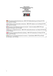 BRUUDT S-2012-CR-NC700-Black-Black Installation Instructions And Safety Information